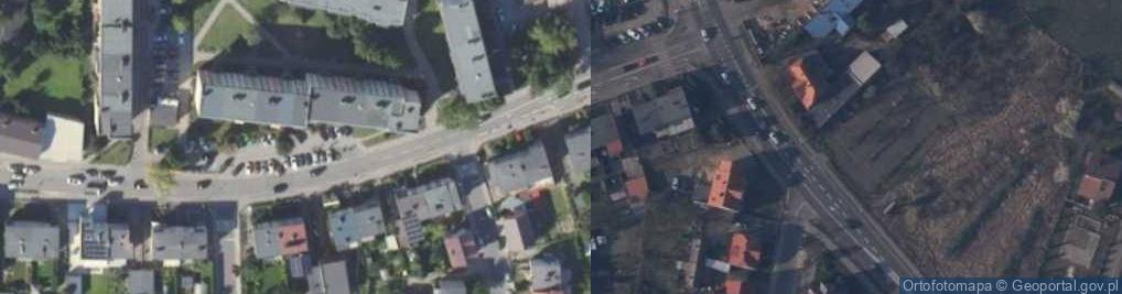 Zdjęcie satelitarne Wiosny Ludów ul.