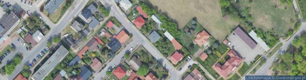 Zdjęcie satelitarne Wiślana ul.