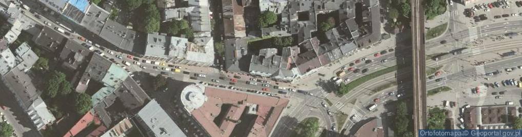 Zdjęcie satelitarne Wielopole ul.