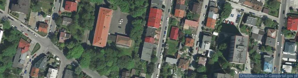 Zdjęcie satelitarne Wielkotyrnowska ul.