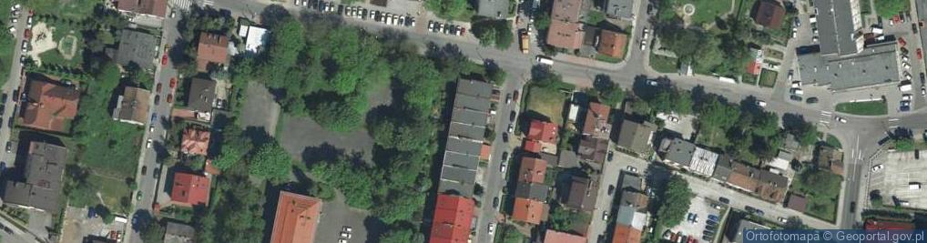 Zdjęcie satelitarne Wielkotyrnowska ul.