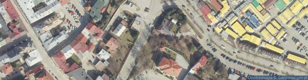 Zdjęcie satelitarne Wisłocza ul.