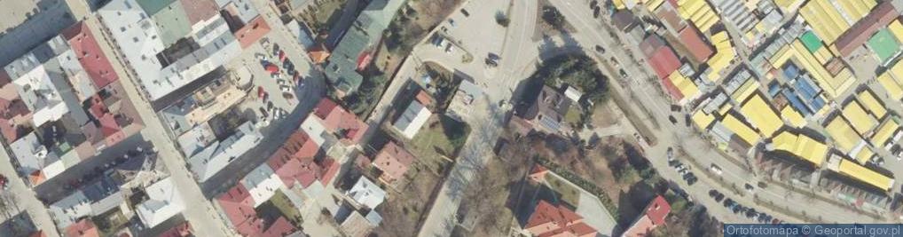 Zdjęcie satelitarne Wisłocza ul.