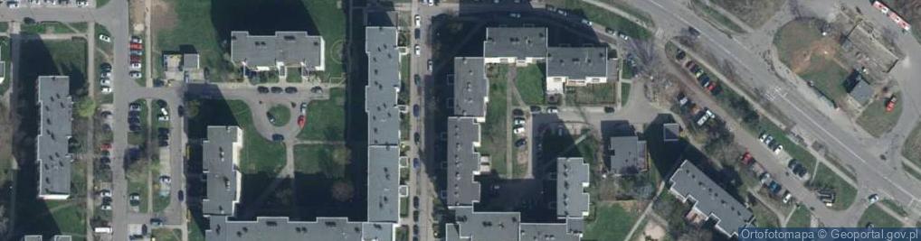 Zdjęcie satelitarne Witkiewicza Stanisława Ignacego ul.