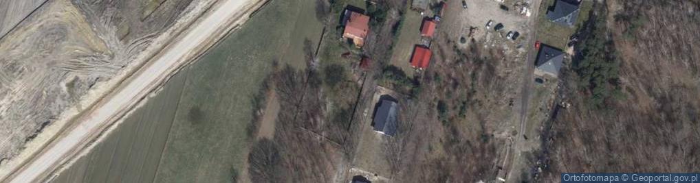 Zdjęcie satelitarne Wierzb Płaczących ul.