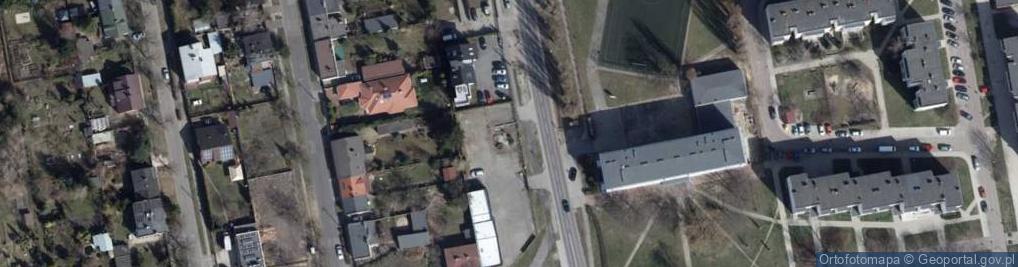 Zdjęcie satelitarne Widzewska ul.