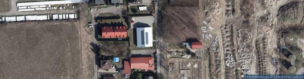 Zdjęcie satelitarne Wiośniana ul.