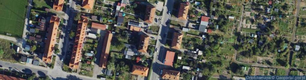 Zdjęcie satelitarne Wiślana ul.