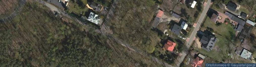 Zdjęcie satelitarne Wiewiórki ul.