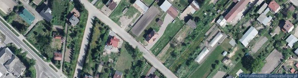 Zdjęcie satelitarne Wiejska ul.