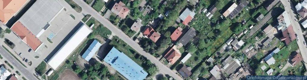 Zdjęcie satelitarne Wiejska ul.