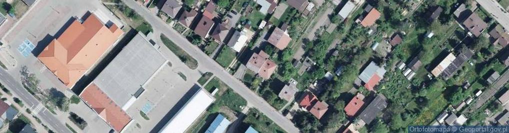 Zdjęcie satelitarne Wiejska ul.