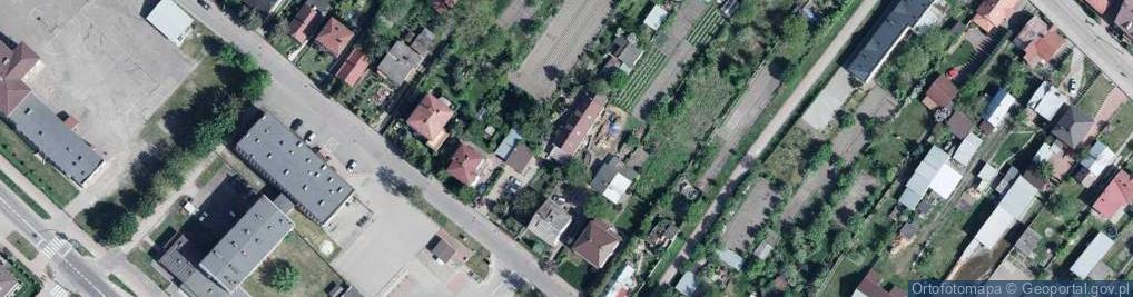 Zdjęcie satelitarne Wiejska ul.