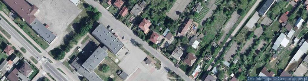 Zdjęcie satelitarne Wiejska ul.