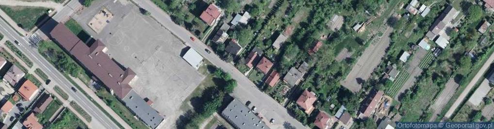 Zdjęcie satelitarne Wiejska ul.