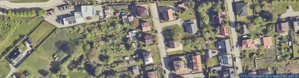Zdjęcie satelitarne Wiejska ul.