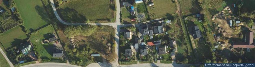 Zdjęcie satelitarne Wiejska ul.