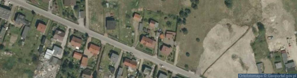 Zdjęcie satelitarne Wiejska ul.