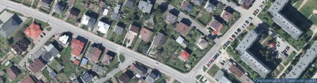 Zdjęcie satelitarne Wiśniowieckiego Jeremiego ul.
