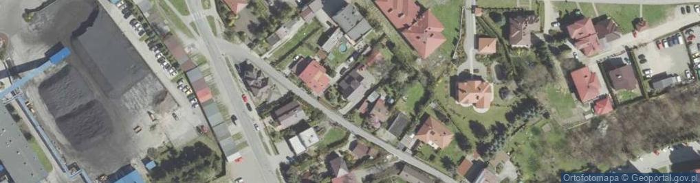Zdjęcie satelitarne Wiśniowieckiego Jeremiego ul.