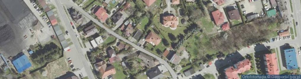 Zdjęcie satelitarne Wiśniowieckiego Jeremiego ul.