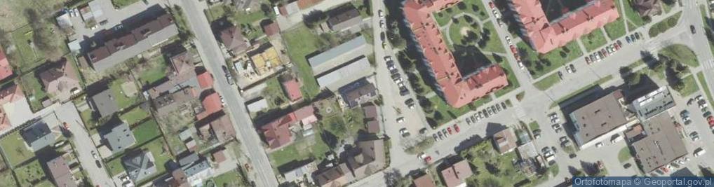 Zdjęcie satelitarne Wiśniowieckiego Jeremiego ul.