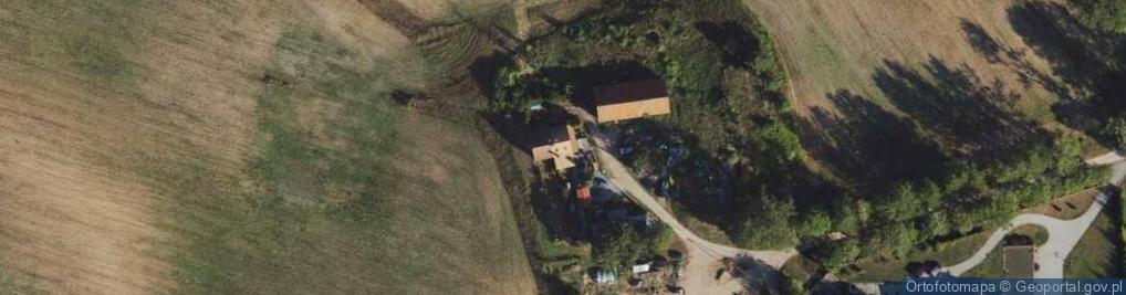 Zdjęcie satelitarne Wiejska ul.