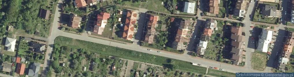 Zdjęcie satelitarne Wikliniarska ul.