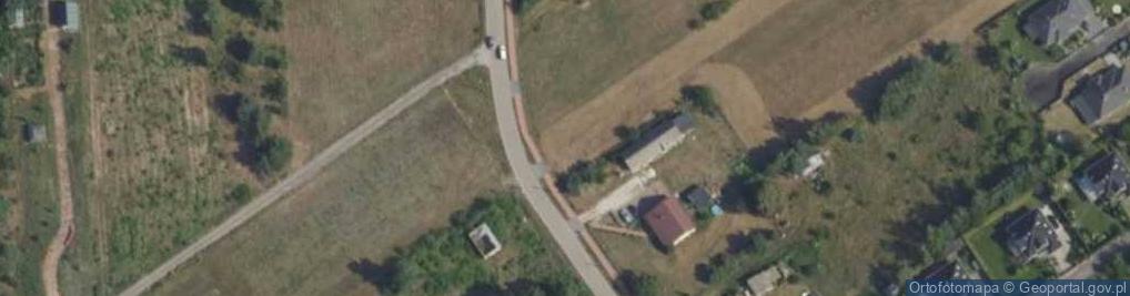Zdjęcie satelitarne Wiejska ul.