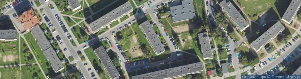 Zdjęcie satelitarne Wiecherta Ernsta ul.