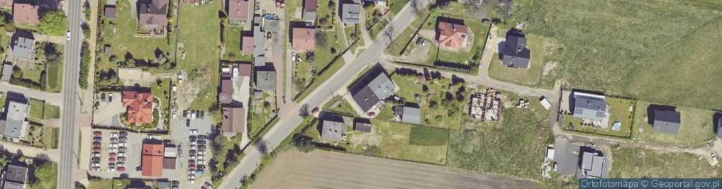 Zdjęcie satelitarne Wieczorków ul.