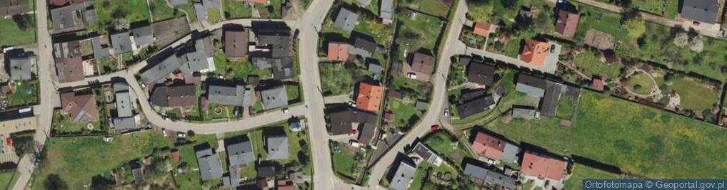 Zdjęcie satelitarne Wieczorków ul.