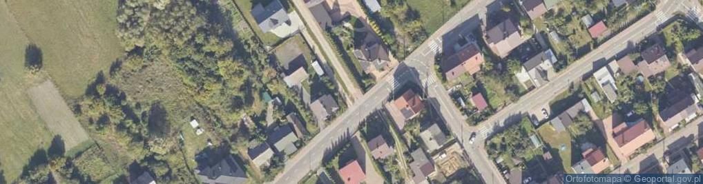 Zdjęcie satelitarne Wiejska ul.