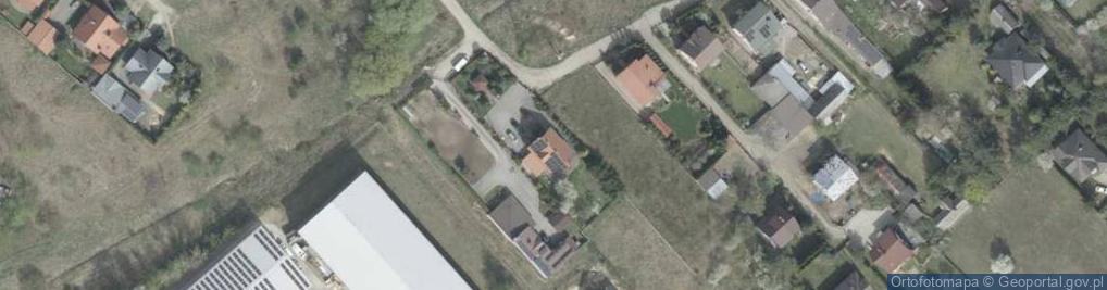 Zdjęcie satelitarne Wiejska ul.