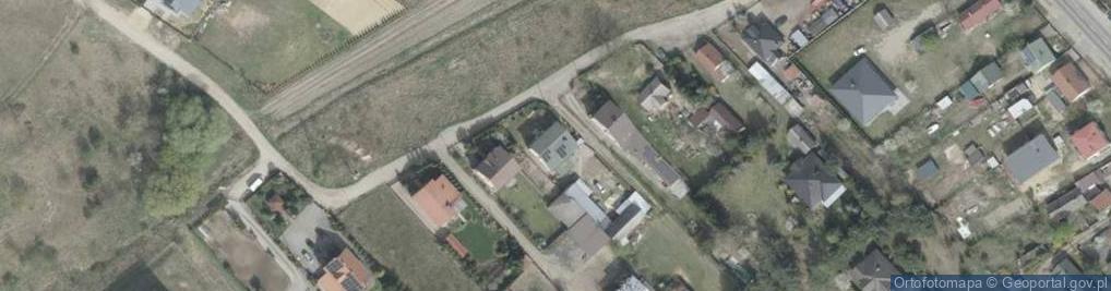 Zdjęcie satelitarne Wiejska ul.