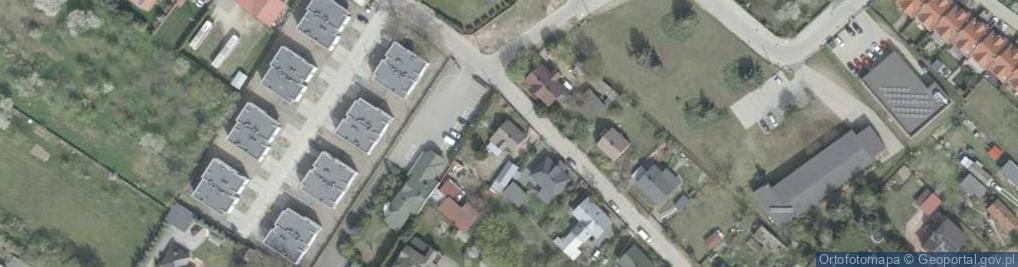 Zdjęcie satelitarne Wiejska ul.