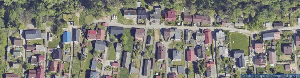 Zdjęcie satelitarne Wiejska ul.