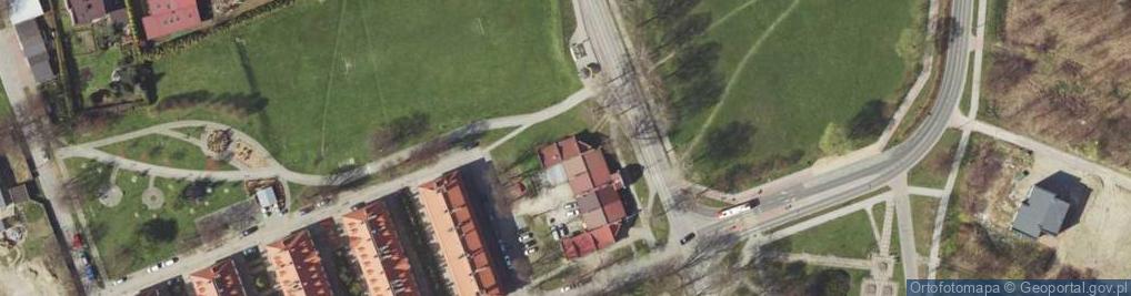 Zdjęcie satelitarne Więźniów Oświęcimia ul.