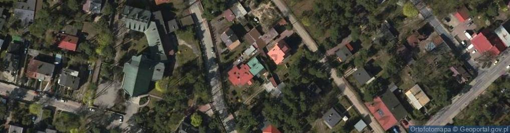 Zdjęcie satelitarne Wiązowska ul.