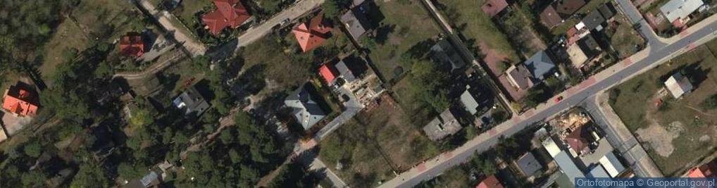 Zdjęcie satelitarne Wiązowska ul.