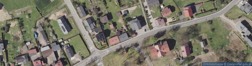 Zdjęcie satelitarne Wiejska ul.