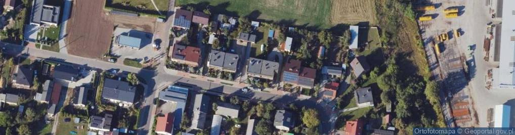 Zdjęcie satelitarne Wiśniowa ul.