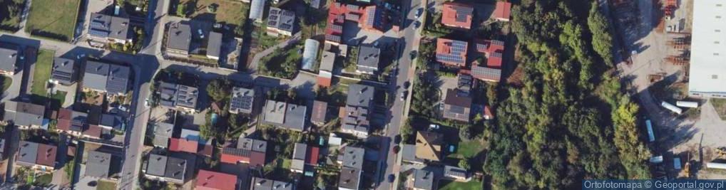 Zdjęcie satelitarne Wiśniowa ul.