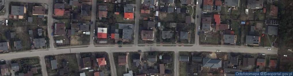 Zdjęcie satelitarne Wierzeje ul.