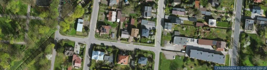 Zdjęcie satelitarne Wiosenna ul.