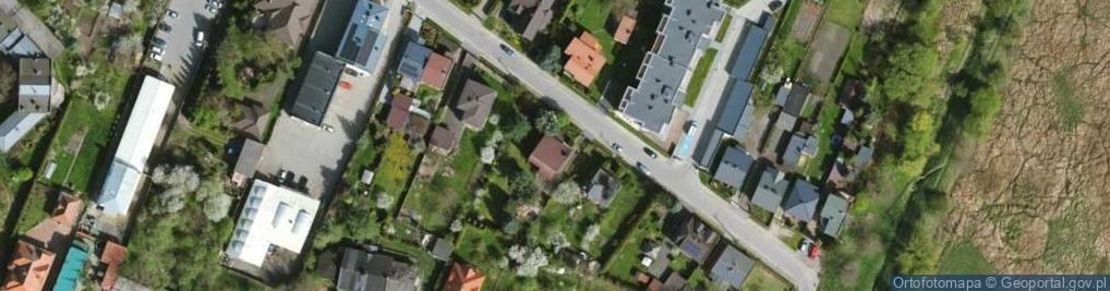 Zdjęcie satelitarne Wiślana ul.