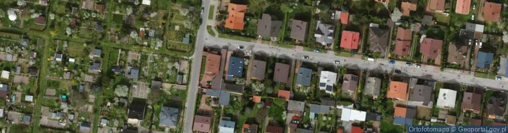 Zdjęcie satelitarne Wiśniowa ul.