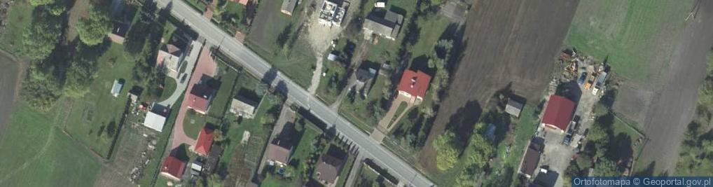 Zdjęcie satelitarne Wiosenna ul.