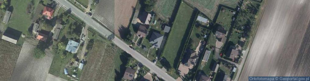 Zdjęcie satelitarne Wiosenna ul.