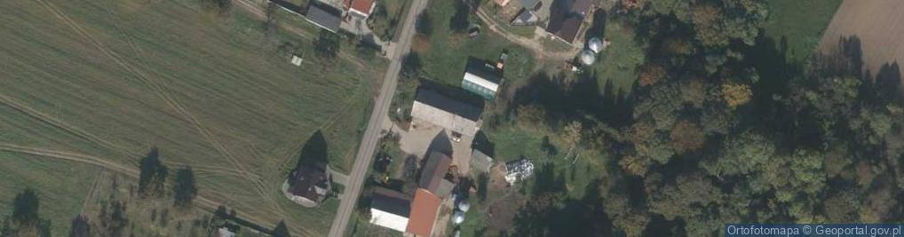 Zdjęcie satelitarne Wiejska ul.